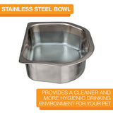 Neater Slow Feeder Double Diner Stainless Steel Insert Bowl